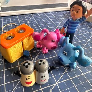 BLUES CLUES vintage figure bundle 5 pcs 20053 184